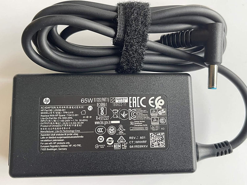 Hp 19.5V 3.33A 65w Laptop AC Adapter for Select HP Envy Models - A-07-HP-12