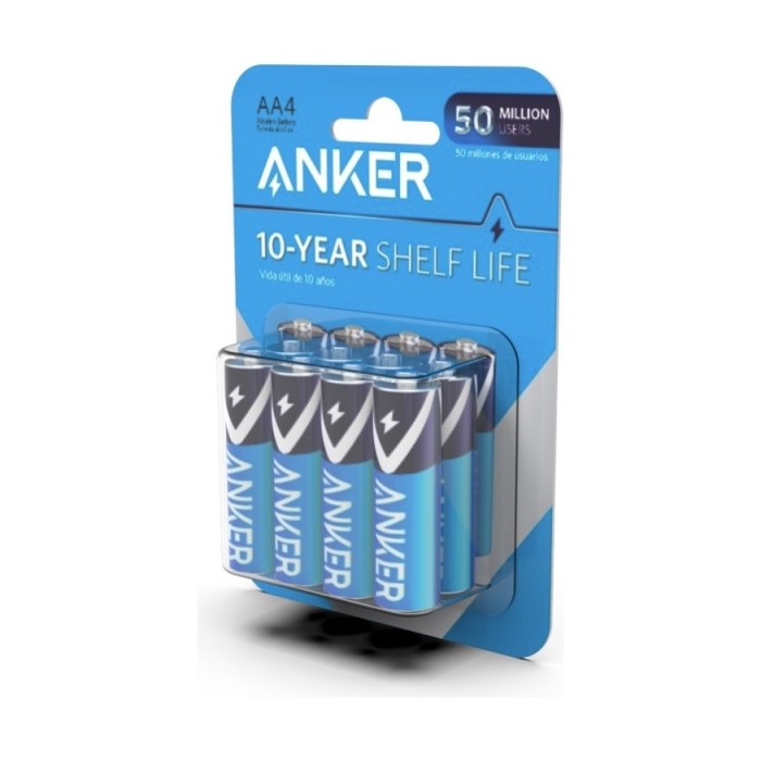 Anker Alkaline AAA Batteries (4-Pack) (B1820H12 )