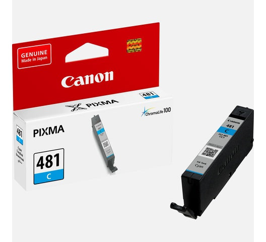 Canon CLI-481 Cyan Ink Bottle Cartridge - 2098C001.