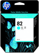 HP 82 69-ml Cyan DesignJet Ink Cartridge, C4911A
