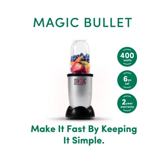 Nutribullet MB4-0612 Pro Juicer Blender - 6-Piece set, Easy to clean, Easy to make smoothies