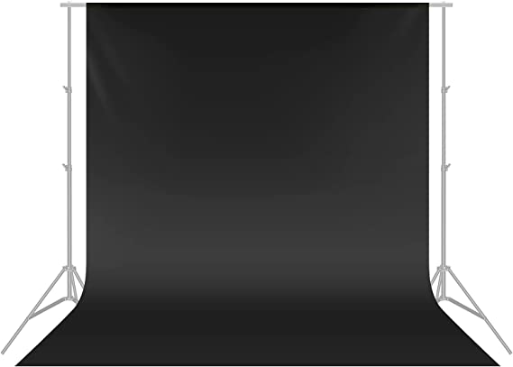 Visico Paper Background 1.35 X10M - Black