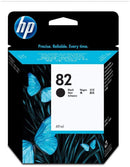 HP 82 69-ml Black DesignJet Ink Cartridge, CH565A