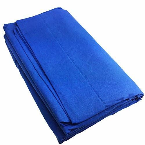 Visico Muslin Backdrop 3X6M - Blue