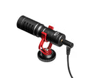 BOYA BY-MM1 Shotgun Video Microphone, Universal Compact On-Camera Mini Recording Mic