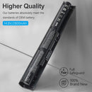 New RI04 RI06XL Laptop Battery for HP ProBook 450 455 470 G3 Series,Envy 15-Q001TX,805294-001 811063-421 805047-851 Notebook - B-06-HP-70