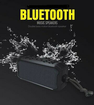 Budi Double Bass  Speaker - Waterproof , Bluetooth , Good Sound Quality