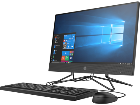 HP 200 G4 21.5" FHD All-in-One PC, Intel Core i5 10210U, 4GB, 1TB HDD, DOS (9US61EA)