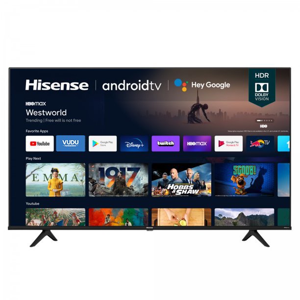 Hisense 55 Inch 4k Ultra HD Android Smart TV-55A6G