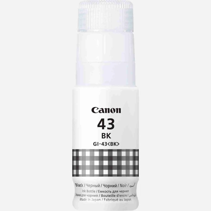 Canon GI-43BK Black Ink Bottle Catridge 4698C001 - Black