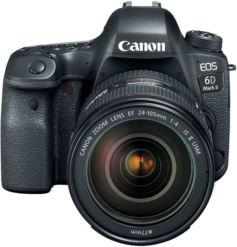 Canon EOS 6D Mark II DSLR Camera with EF 24-105mm f/4L IS II USM Lens, 1897C022AA