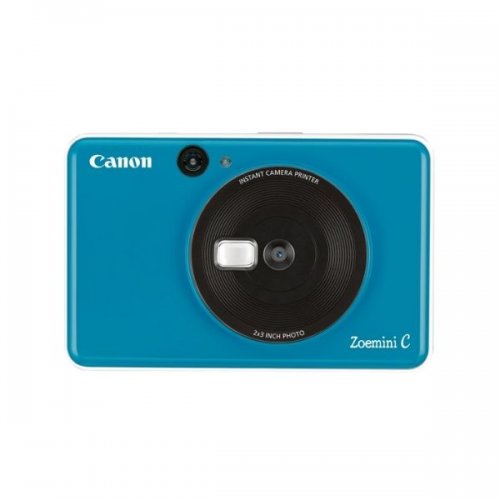 Canon iNSPiC ZV-123-SSB(C) Camera - Instant Shoot-and-Print, No ink required with ZINK technology, One-touch quick reprint