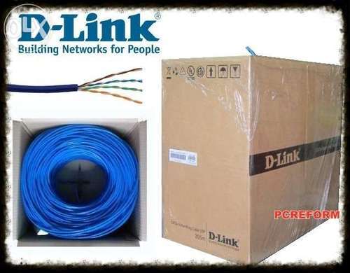D-Link Cat 5E UTP 24AW D-Link Ethernet/LAN Cable 305M Roll