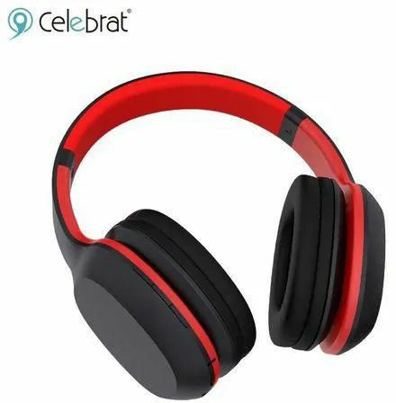 Celebrat A18 Wireless Bluetooth Headphones -  8-10 Hours Music Playtime , 200mAh Battery