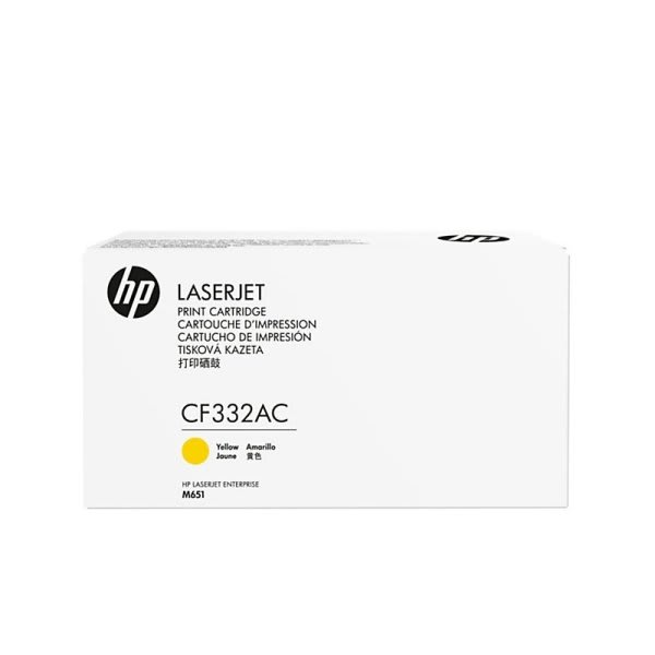 HP CF332AC Yellow Original LaserJet Toner Cartridge