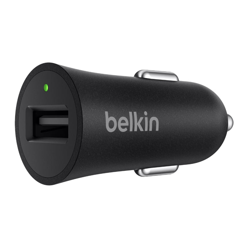Belkin Boost up Quick Charger 3.0 Car Charger with USB-A To USB-C Cable (F7U032BT04-BLK)
