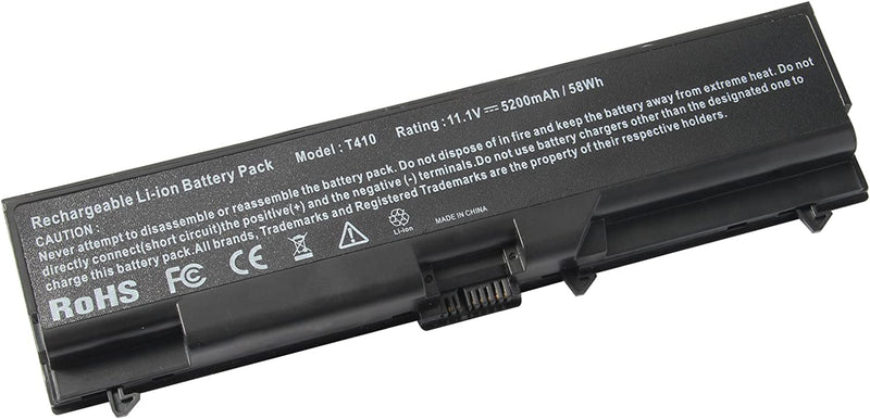 Lenovo ThinkPad L420 L510 L520 L412 SL510 T410 T510 T520 W510 Laptop Battery - B-06-1B-11