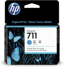 HP 711 29-ml Cyan DesignJet Ink Cartridge, CZ130A