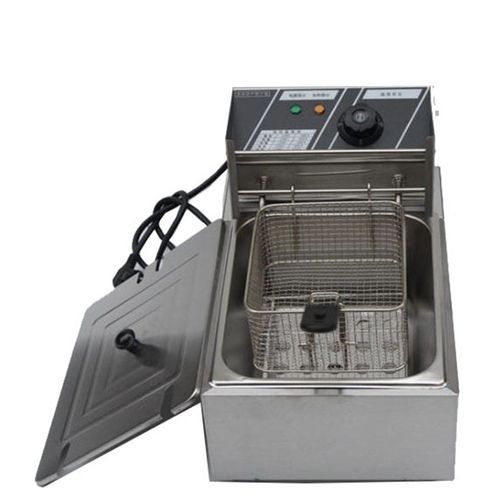 Nunix DF-01 Electric Deep Fryer - Single 6Litres Tank Capacity, Easy to use, Adjustable temperature control