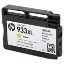 HP 933XL High Yield Yellow Original Ink Cartridge, CN056AE
