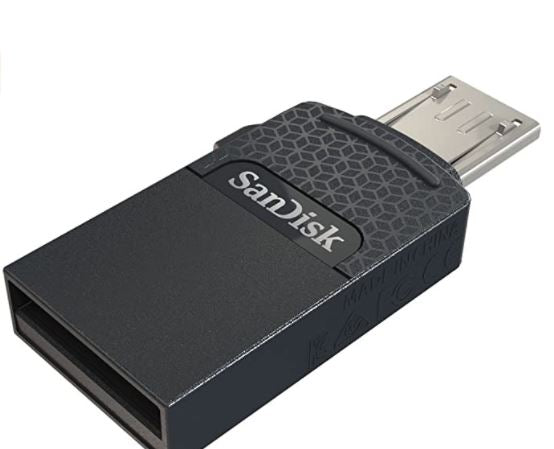 SanDisk OTG DUAL DRIVE 2.0 128GB (SDDD1-128G-G35)