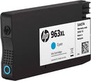 HP 963XL High Yield Cyan Original Ink Cartridge, 3JA27AE