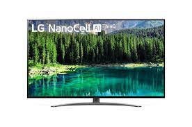 LG NanoCell TV 55 inch SM8600 Series Cinema Screen Design 4K Cinema HDR WebOS Smart TV w/ ThinQ AI Local Dimming