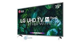 LG 75 Inch UHD 4K TV 4K Active HDR WebOS Smart AI ThinQ - 75UP7750