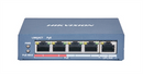 Hikvision DS-3E0105P-E/M 4 Port 100Mbps Unmanaged PoE Switch