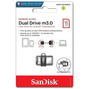 SanDisk 16GB Ultra Dual m3.0 USB 3.0 OTG Flash Disk Drive
