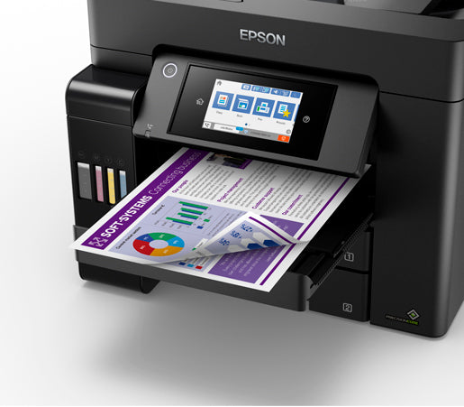 Epson EcoTank L6570 Wi-Fi Duplex Multifunction ADF InkTank Office Printer