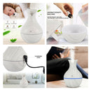 Ultrasonic Aroma Humidifier - Capacity 130ml, Noiseless