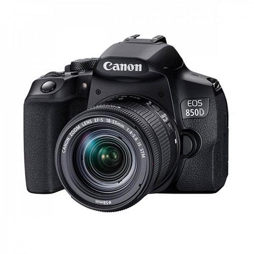 Canon EOS 850D DSLR Camera and EF-S 18-55mm f/4-5.6 IS Lens