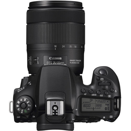 Canon EOS 90D DSLR Camera with 18-135mm Lens