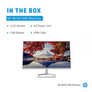 HP M24f 23.8" Inch FHD Eye Safe Certified IPS 3-Sided Micro-Edge LED Monitor, AMD Free Sync with 1xVGA, 1xHDMI 1.4 Ports - 2E2Y4AA