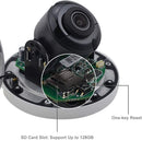 Hikvision DS-2CD2185FWD-I  4K Fixed Dome Network Camera, 8MP