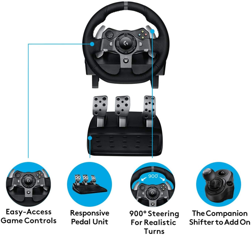 Logitech Driving Force G920 PS4/PS3 Racing Wheel - (941-000124)