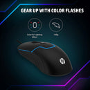 HP USB Gaming Mouse M100S Black - 4QM87AA