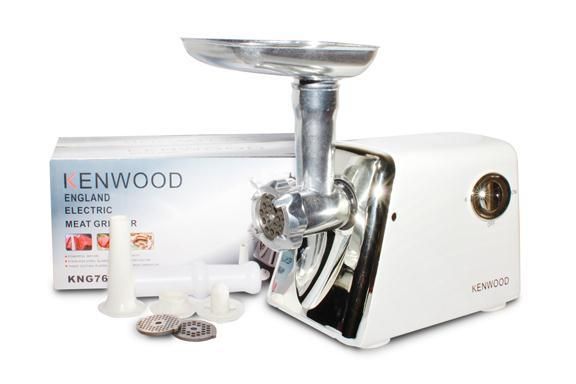 Kenwood KNG762 Electric Meat Grinder - Power: 2400W, Reverse Button