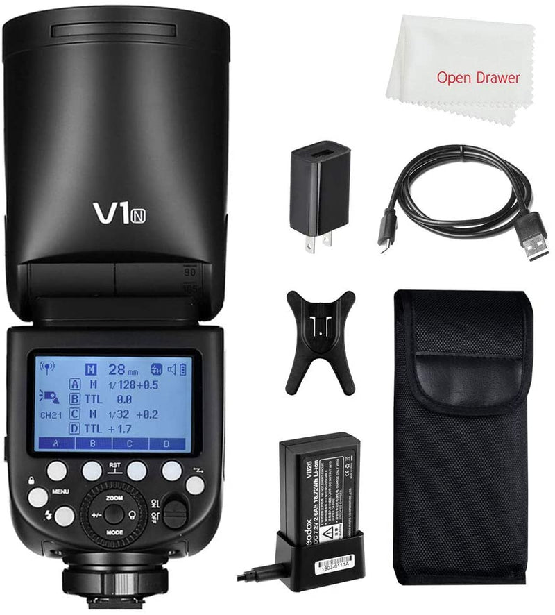 Godox V1 Flash Speedlight for Nikon & Canon Cameras