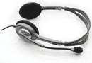 Logitech H110 Stereo Headset with Noise Cancelling Microphone for PC