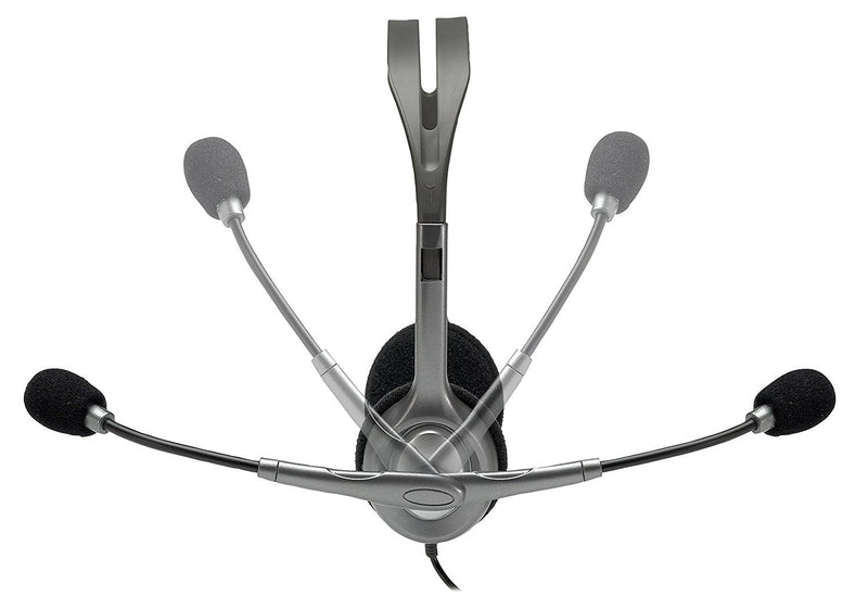 Logitech H110 Stereo Headset with Noise Cancelling Microphone for PC