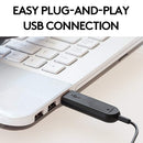 Logitech H340 USB Stereo Headset with Noise-Cancelling Mic