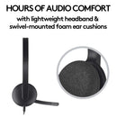 Logitech H340 USB Stereo Headset with Noise-Cancelling Mic
