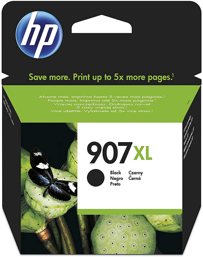 HP 907XL High Yield Black Original Ink Cartridge, T6M19AE