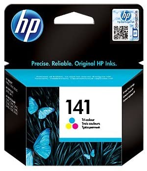 HP 141 Tri-color Original Ink Cartridge, CB337HE