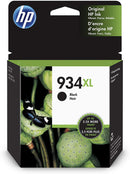 HP 934XL High Yield Black Original Ink Cartridge, C2P23AE