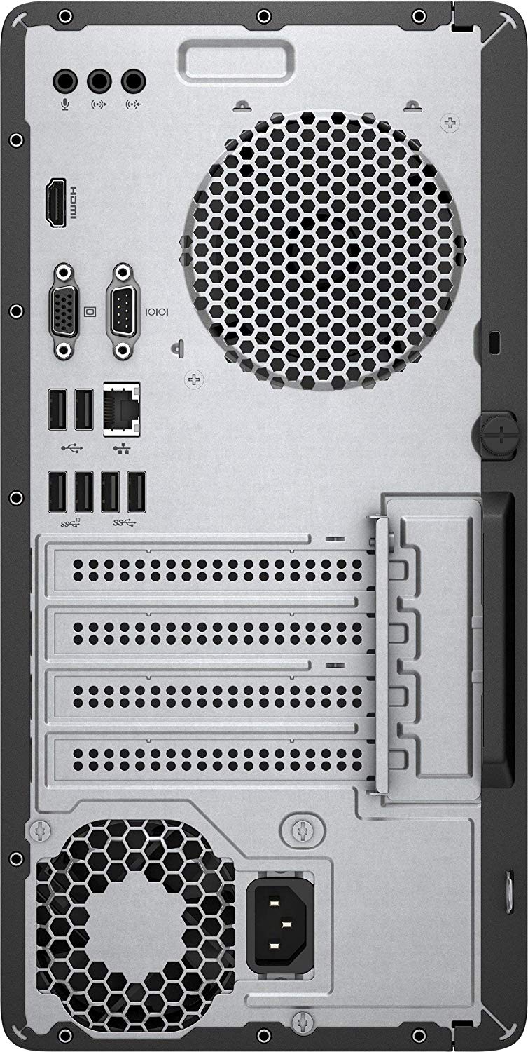 HP 290 G2 Microtower PC(4NU59EA) Desktop - Intel Core i3, 4GB RAM, 1TB Hard Disk, DVDRE, 18.5 Inch V197 Monitor