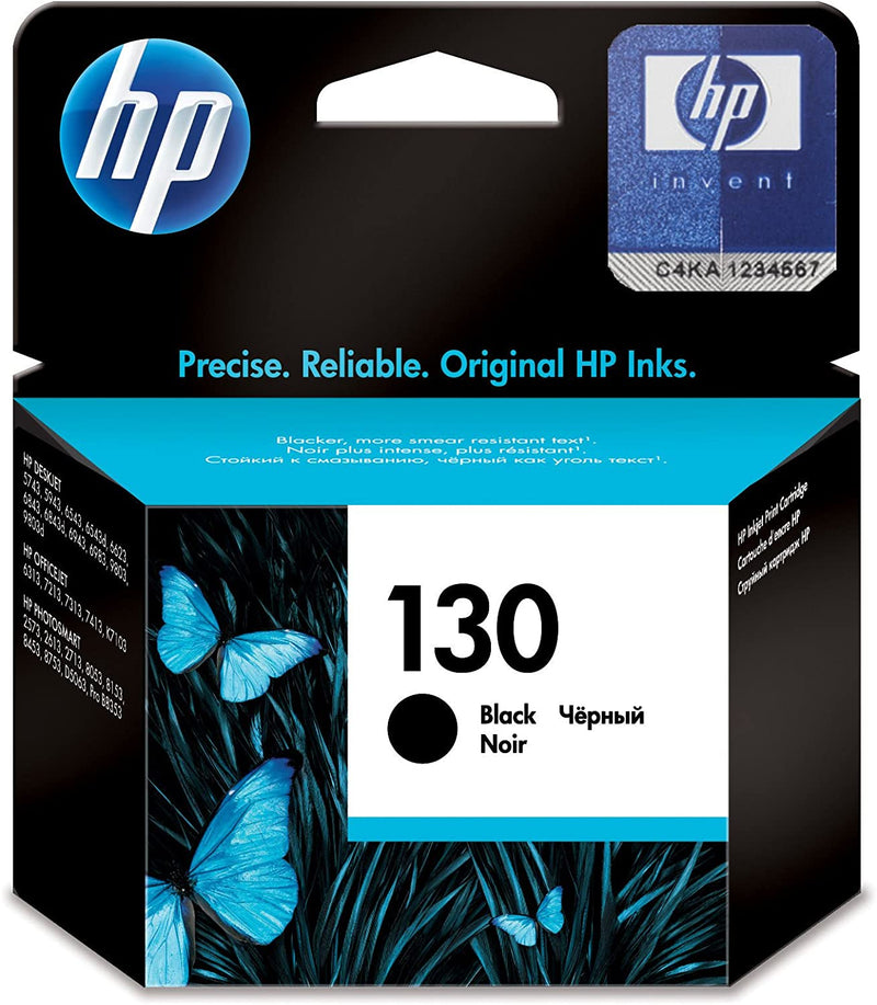 HP 130 Black Original Ink Cartridge,C8767HE