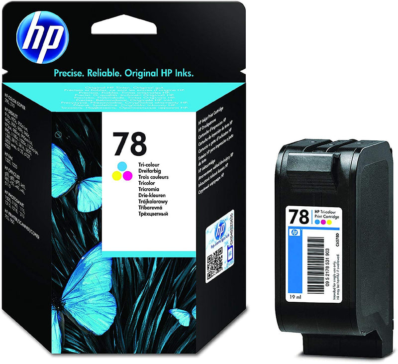 HP 78 Tri-color Original Ink Cartridge (C6578D)
